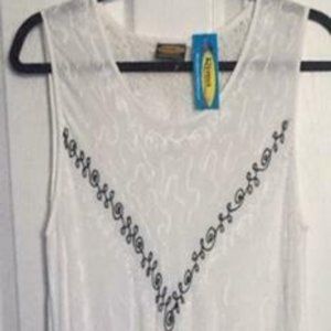 RIMA White Swimsuit Coverup (White) (ONE SIZE) (NWT)